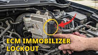 ECM replacement requires programming: Fixing ECM Immobilizer Lockout