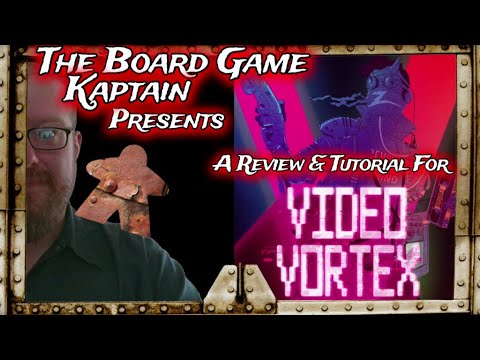The Board Game Kaptain's Review & Tutorial for Video Vortex