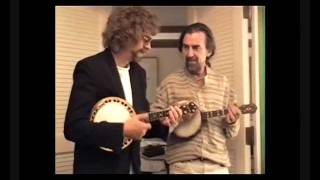 Jeff Lynne &amp; George Harrison play banjos