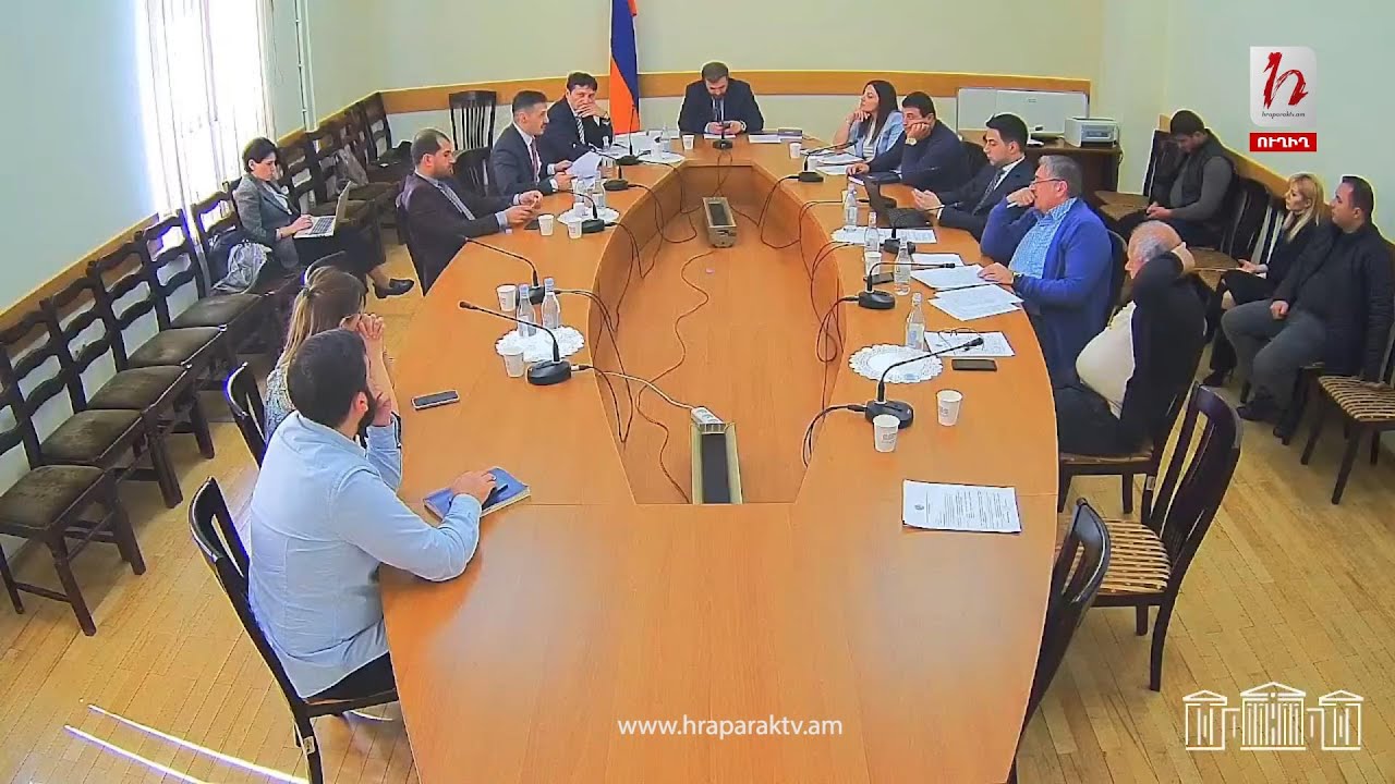 #Ուղիղ. ԱԺ պետական-իրավական հարցերի մշտական հանձնաժողովի նիստ