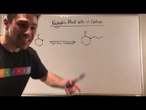 Nucleophilic Attack Using the Alpha Carbon