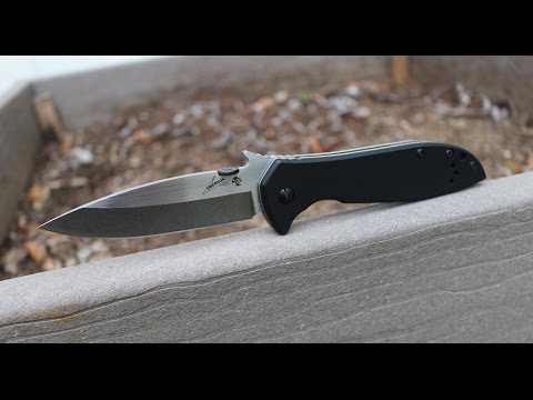 Kershaw Emerson CQC- 4KXL Knife Review (An "Okay" Knife)