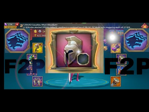 ROAD TO BECOME ULTIMATE F2P FILLER| I UNLOCKED SIGILS| LORDS MOBILE| SIGILS