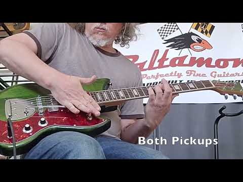 Custom Offset Guitar- Handbuilt in Baltimore- NOW SHIPPING image 8