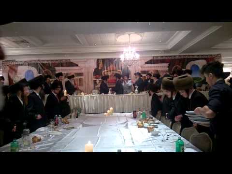 Shendishov Rebba's Son Dancing By Sheva Brachos