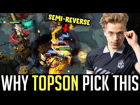 why TOPSON spamming GRIMSTROKE? - Semi-Reverse Polarity + Auto-Delete Supports DOTA 2