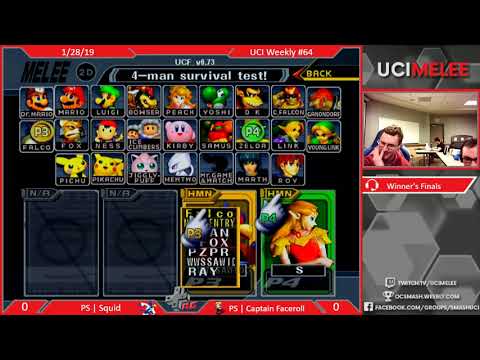UCI Weekly 64 - Captain Faceroll vs Squid - Winners Finals