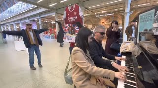 Japanese Concert Pianist Meets Boogie Woogie Pianist