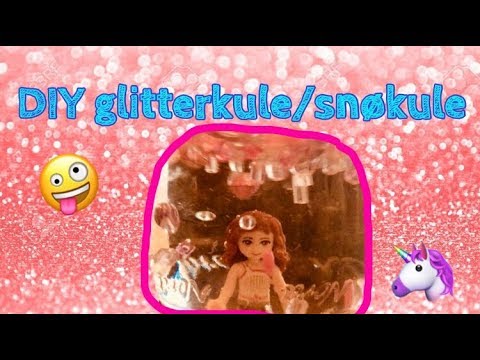 DIY GLITTERKULE/SNØKULE✨🌈