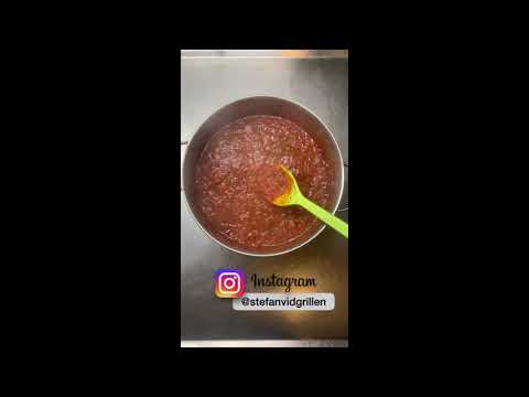 TOMATSÅS Pizza Recept