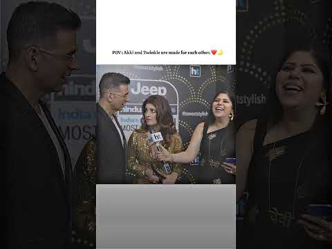 Akki and Twinkle are made for each other.🤌❤️ #akshaykumar #akshayfans