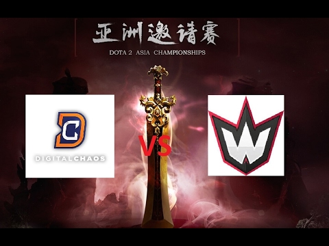 Digital Chaos vs Wanted Game 2 - Dota 2 Asia Championship Dota 2 Live