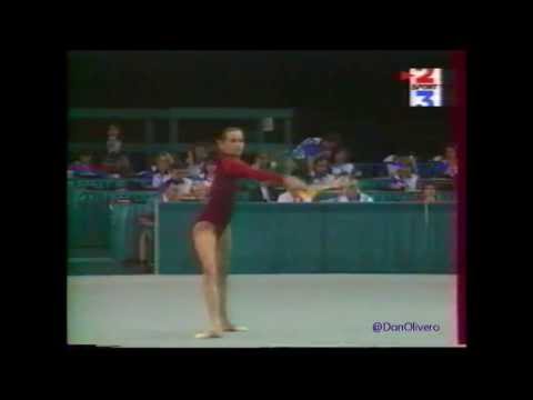 Kristin SROKA (GER) rope - 1996 Atlanta Olympics Qualifs