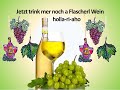 Jetzt trink mer noch a Flascherl Wein - Liedersänger NN