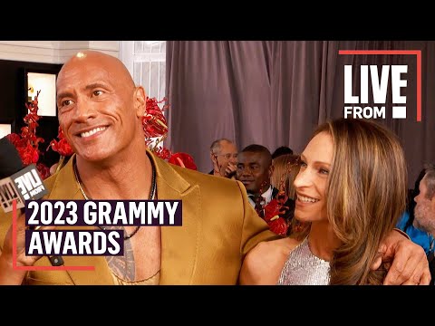 Dwayne Johnson Is STAR-STRUCK by THESE Celebrities at the Grammys | E! News