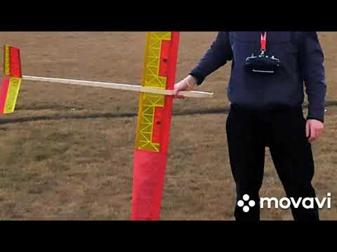 Планер F3res  F3L радиоуправляемый планер паритель 2 метра / F3res glider rc 2m