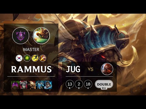 Rammus Jungle vs Gragas - KR Master Patch 11.20