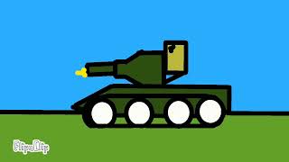 Tank Vs. Tank combat! (Animated)