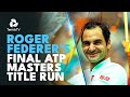 Roger Federer's FINAL ATP Masters 1000 Title Run | Miami 2019