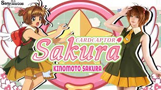 【SanyMuCos】Cardcaptor Sakura Sakura Kinomoto Cosplay Costume Premium Edition Showcase