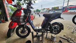 REPLACED FLASHER HORN, WIRED ENGINE DISCONNECT