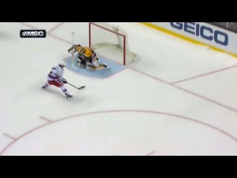Mats Zuccarello shootout goal vs Boston (Pre-season) | 09/24/2015 [HD]