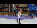 Amazing Bogdanova Sofia The Triple European Champion Freestyle Slalom Skating