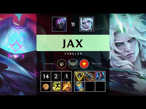 Jax Jungle vs Viego - VN Challenger Patch 25.16