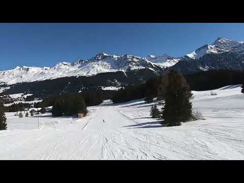 Valbella - 13.02.22 -Great views of Lenzerheide, Swiss Alps, Graubunden- Alp Lavoz to Avant Clavo