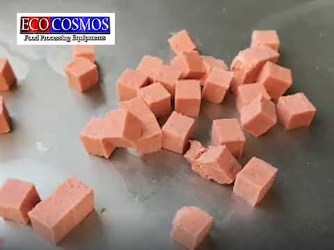 Industrial meat dicer