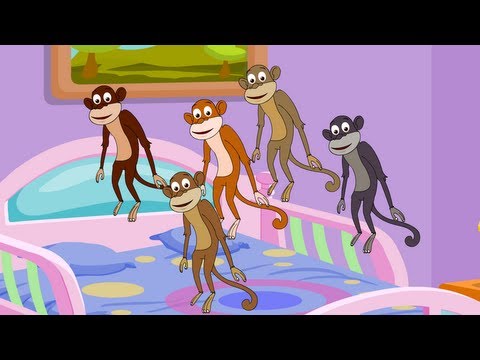 Nursery Rhyme Street | Five Little Monkeys Song | Popular Nursery Rhymes and Kids Songs - Ep. 7