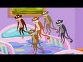 Nursery Rhyme Street Five Little Monkeys Song Popular Nursery Rhymes And Kids Songs Ep 7