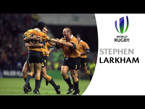 Celebrate Australia Day with Stephen Larkham's stunning drop goal at Rugby World Cup 1999