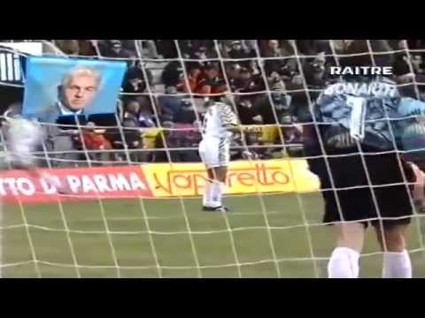 Serie A 1995-1996, day 22 Parma - Padova 2-1 (A.Melli, Benarrivo, Kreek)