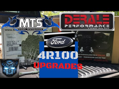 How To Install: Ford 4R100 Upgrades: MTS Stage 2 Valve Body and Derale Deep Trans Pan.