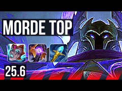 MORDEKAISER vs SHEN (TOP) | 7 solo kills | NA Master | 25.6