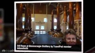 preview picture of video 'Glenmorangie Distillery - Tain, Ross and Cromarty, Scottish Highlands, Scotland, United Kingdom'