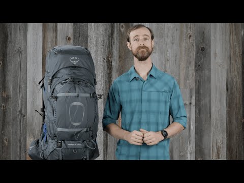 Aether Plus 85 Men's Backpacking Pack with Daypack - Osprey Packs 