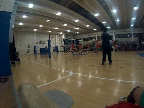 1 SET CASALVOLLEY - DIOMEDE VOLLEY CANOSA - SI VA IN 1 DIVISIONE!!!