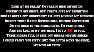Rick Ross - High Definition (Lyrics Screen) HQ