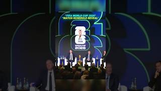 Match Schedule Reveal 😱 FIFA World Cup 2026 🏆