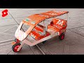 How To Make Tuk Tuk Rickshaw At Home Diy Matchbox Auto Rickshaw Shorts Short
