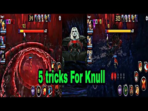 5 tricks for world boss legend knull - marvel future fight