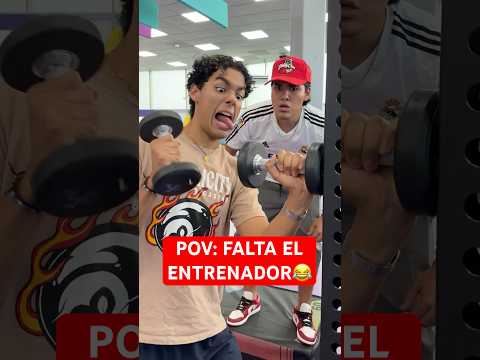 POV: FALTA EL ENTRENADOR😂💪🏻🏋🏻
