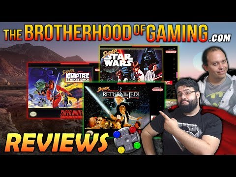 Super Star Wars (SNES) Trilogy Review - The Brotherhood of Gaming