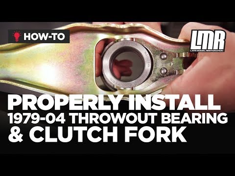 Mustang Throwout Bearing & Clutch Fork Install (79-04 Fox Body & SN95)