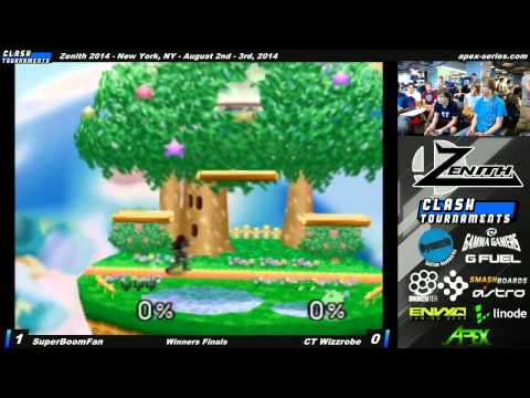 Zenith 2014 - SuperBoomFan vs CT Wizzrobe - Winners Finals - Smash 64