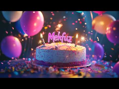 Mehfuz Happy Birthday Tu U - DJ Remix, Special Birthday Greetings