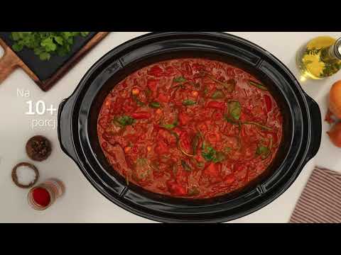 Lėtpuodis CROCKPOT CSC063X 7,5 l video