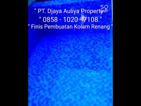 Finishing Pembuatan Kolam Renang - Tukang Borongan